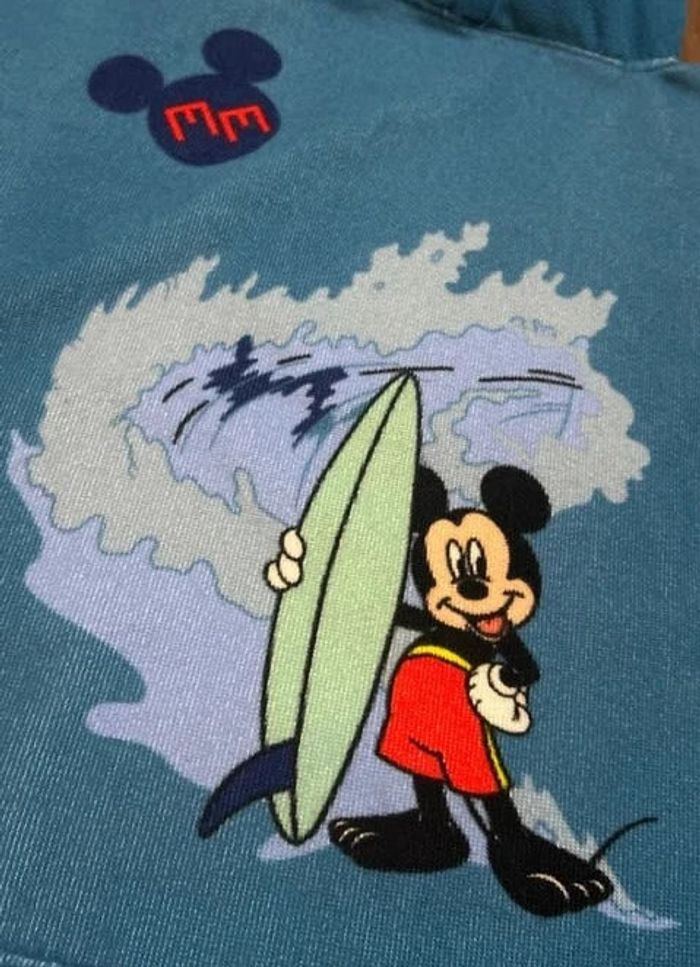 Poncho de bain/ Mer à capuche Mickey - photo numéro 3