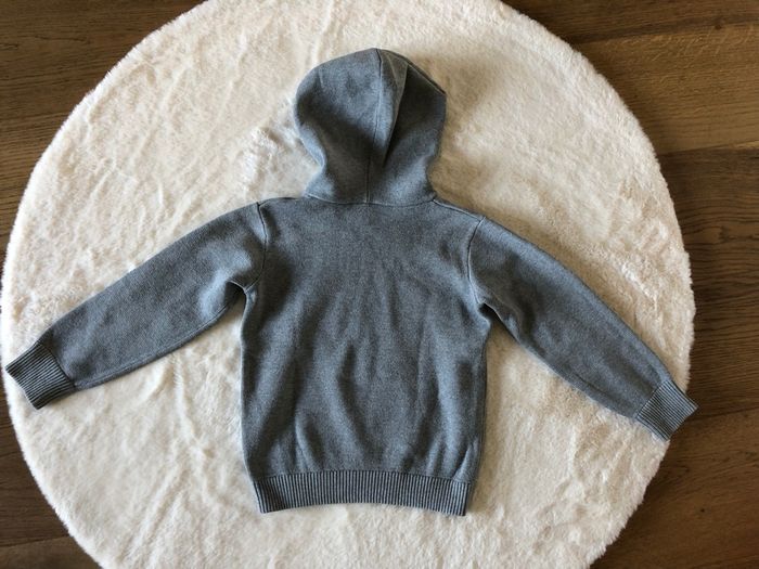 Pull à capuche gris Tape à l’œil 5 ans - photo numéro 2