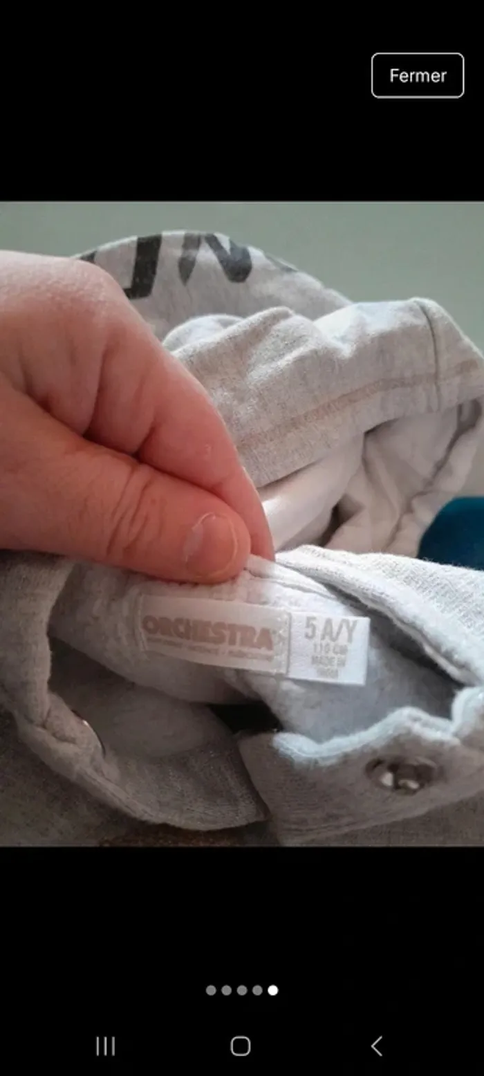 Pull a capuche fille 5 ans - photo numéro 4