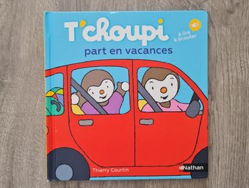 Livre tchoupi part en vacances