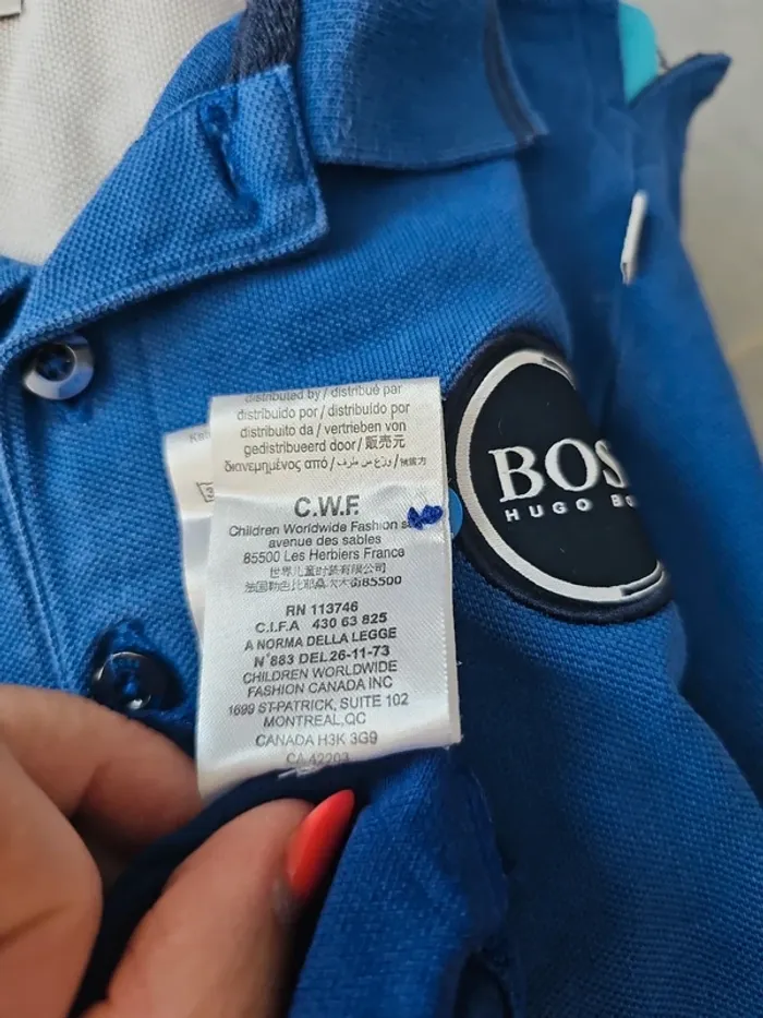 Lot polo boss authentiques - photo numéro 12