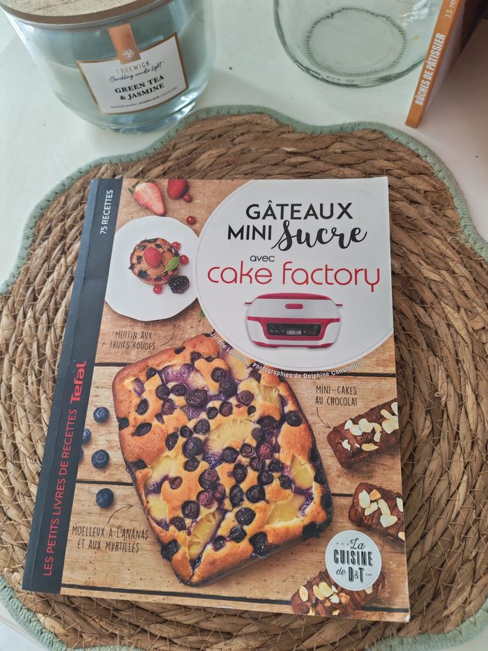 Lot livre pour cake factory