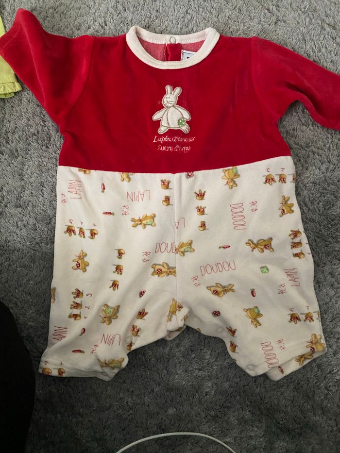 Lot de 3 pyjamas - 3 mois - photo numéro 2