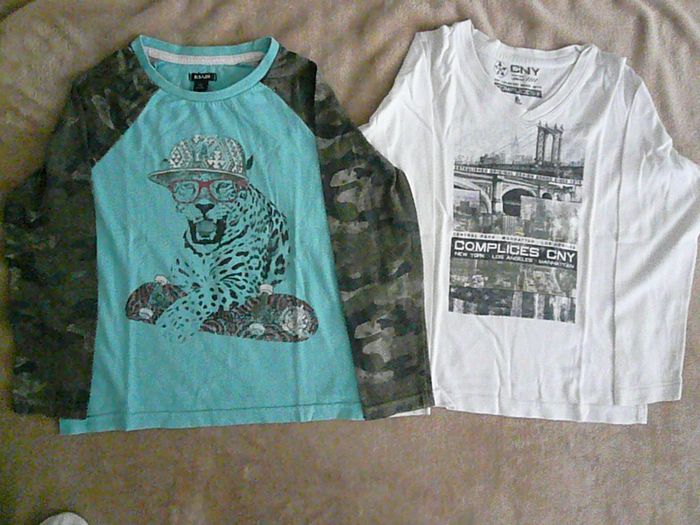 Lot de 3 tee-shirts 6 ans (n°5) - photo numéro 2