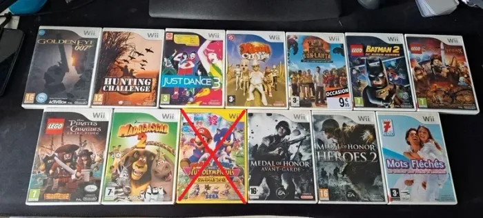 Lot de jeux Wii - photo numéro 4