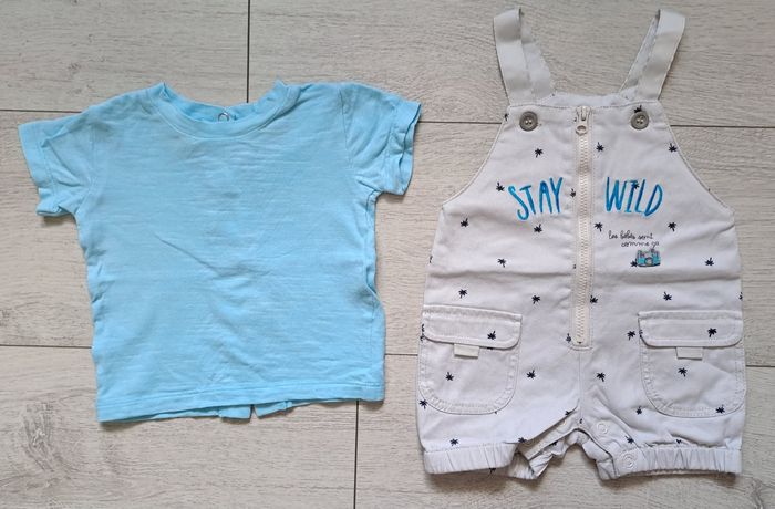 Salopettes bébés garçons taille 3mois TEX - photo numéro 3