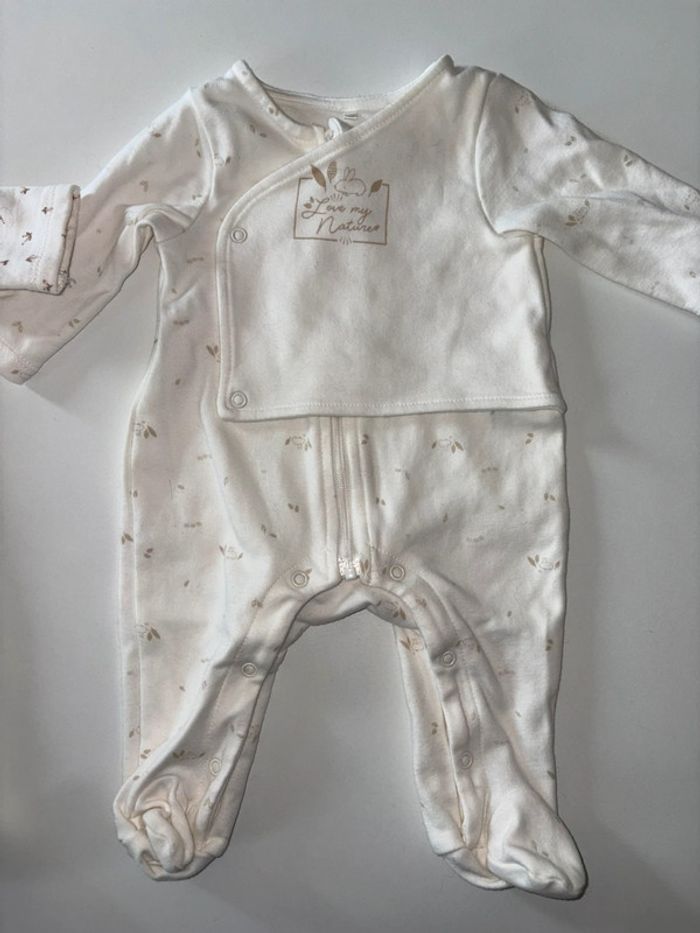 Lot de 2 pyjamas 1 mois - photo numéro 3