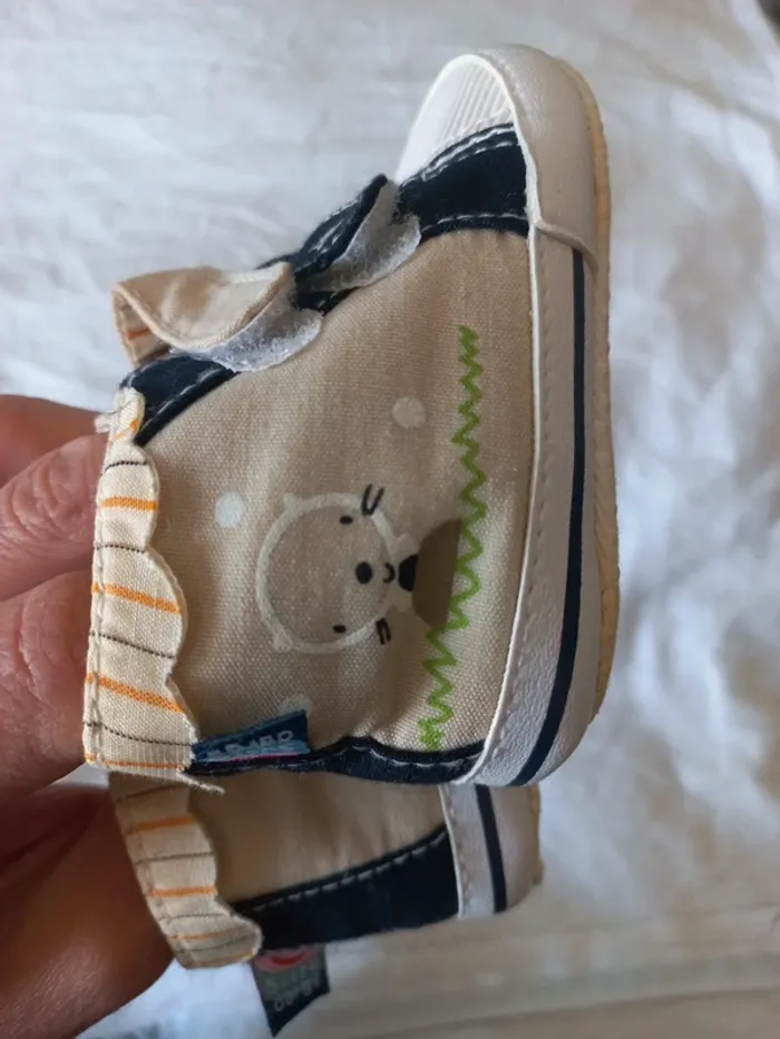 Petit chausson bébé sucre d´orge 18/19 - photo numéro 6
