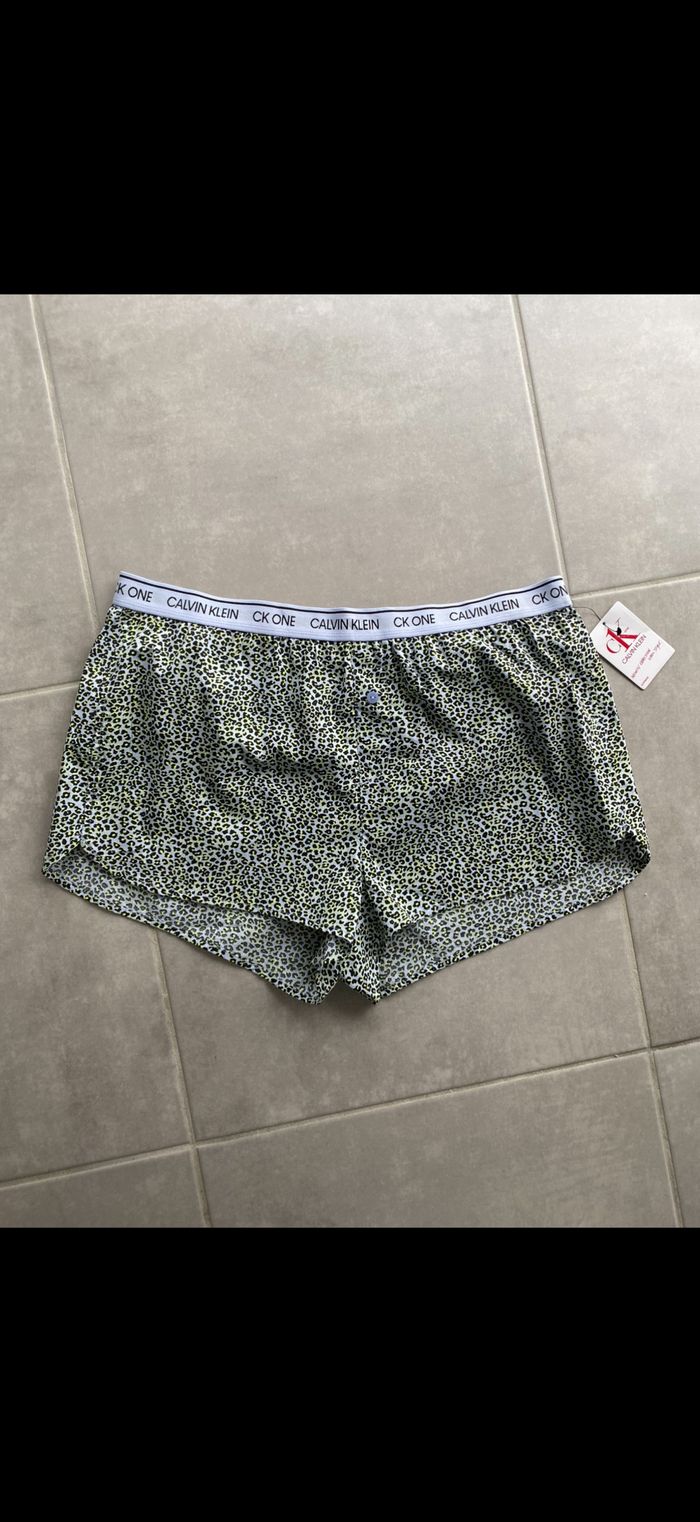 Short de nuit femme Calvin Klein Taille L - photo numéro 2