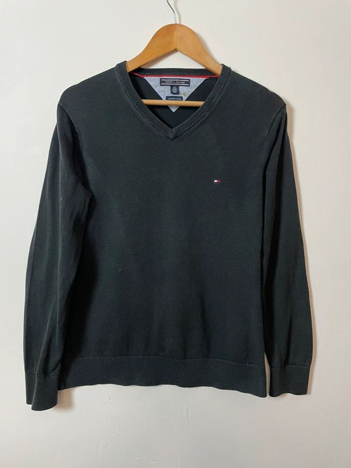 Pull Tommy Hilfiger – Homme – Taille S – Noir