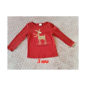 Haut manches longues C&A 3 ans