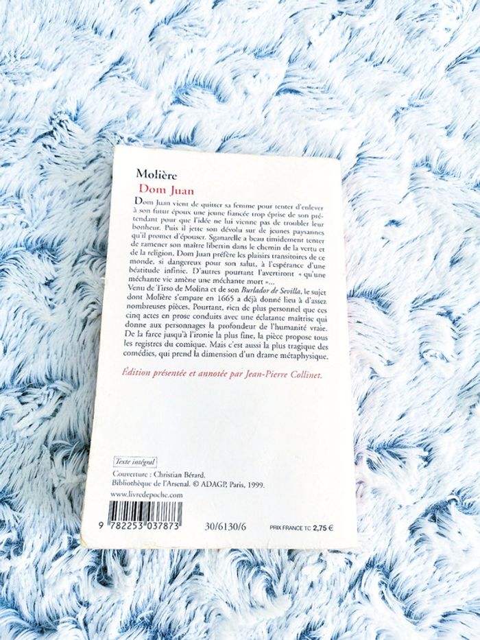 Livre classique : Dom Juan de Molière 🖤 - photo numéro 3