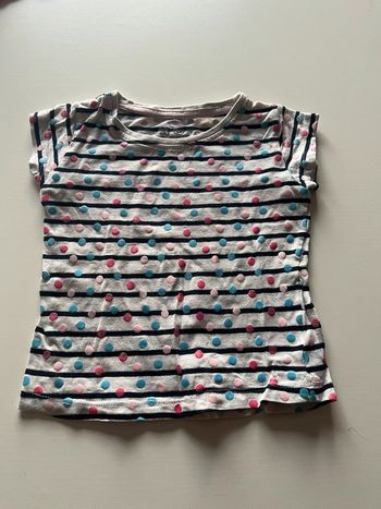 Tshirt blanc et noir