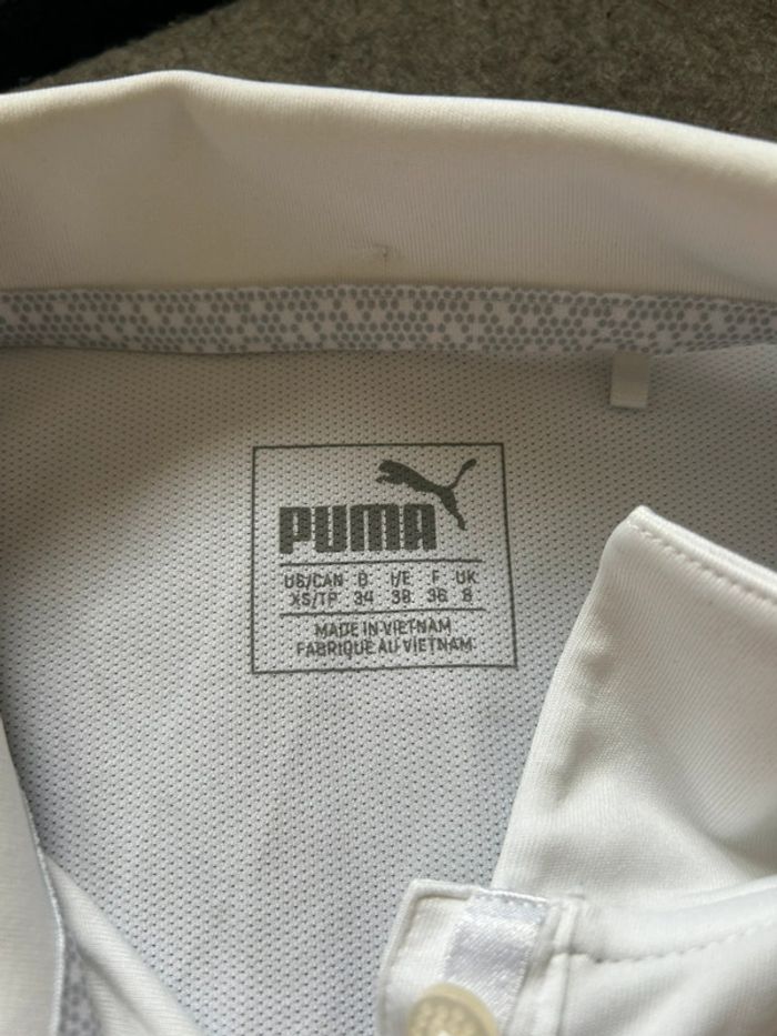 Débardeur blanc puma - photo numéro 2