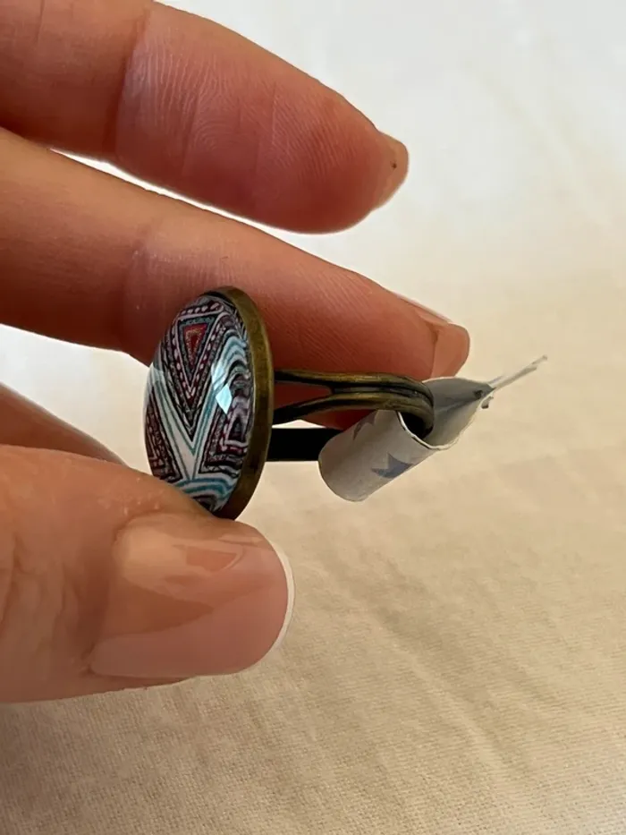 Ensemble boucles d’oreilles et bague - photo numéro 5