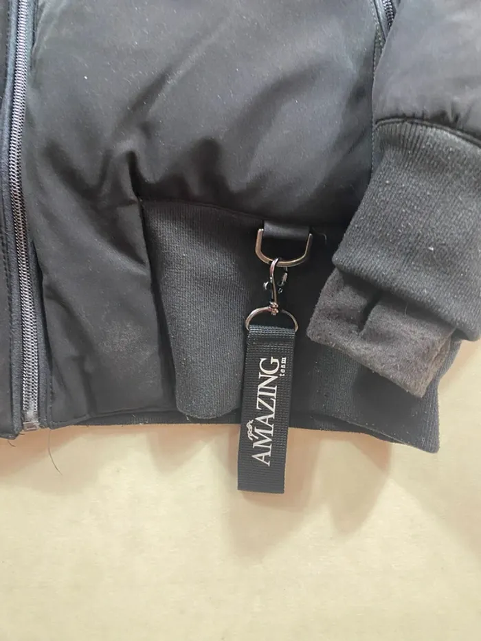 Veste d’équitation Penelope Amazing team noire – Taille XL – doublure polaire & capuche fourrée - photo numéro 6