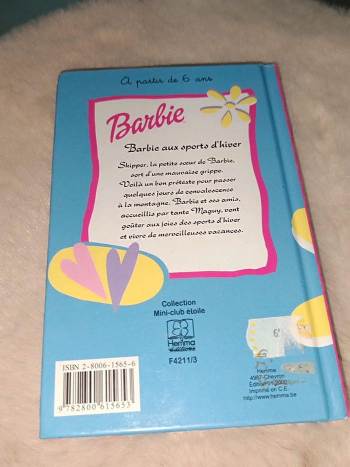 Barbie aux Sport d'hiver🩷Livre enfant - photo numéro 3
