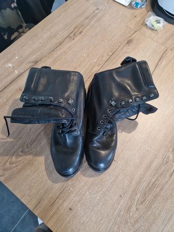 Bottes cuir