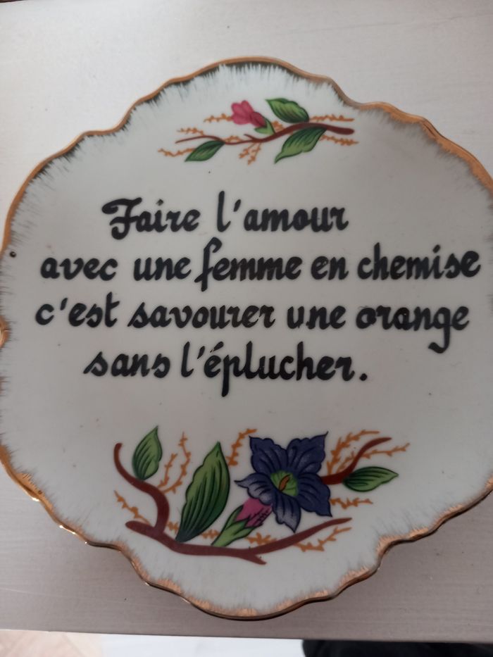 2 assiettes décoratif - photo numéro 4