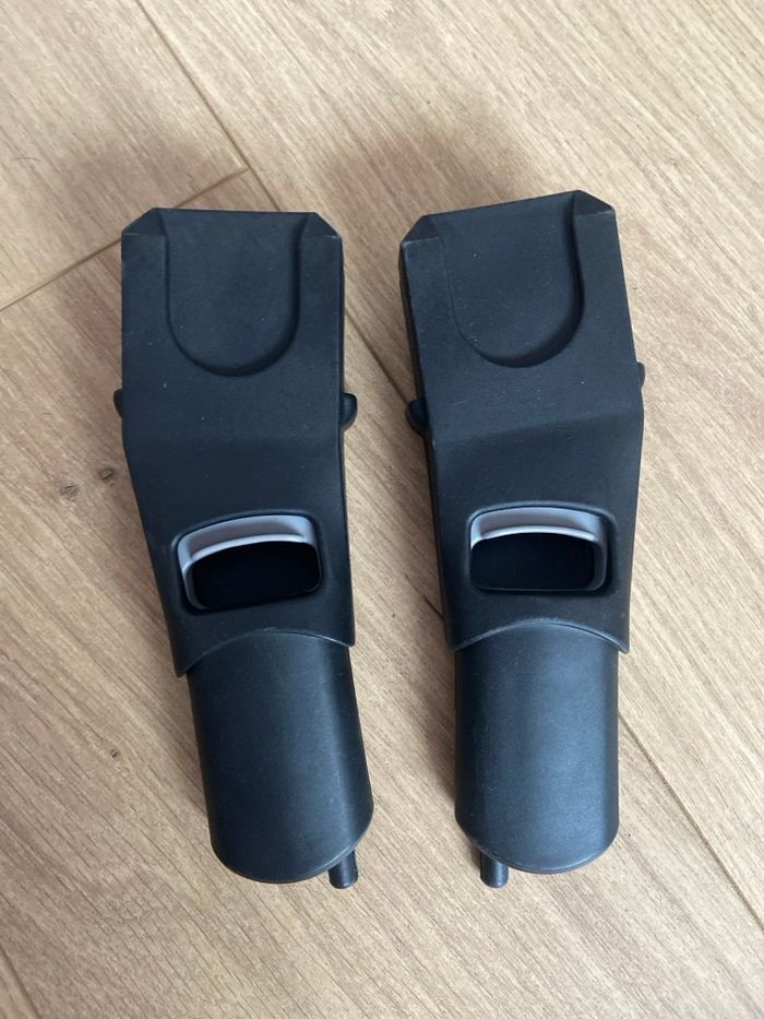 Adaptateurs cosy Maxi-Cosi pour poussette JOIE/ compatible cosy peeble et peeble plus - photo numéro 2