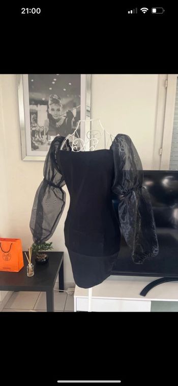 Robe noire asos neuve taille 32