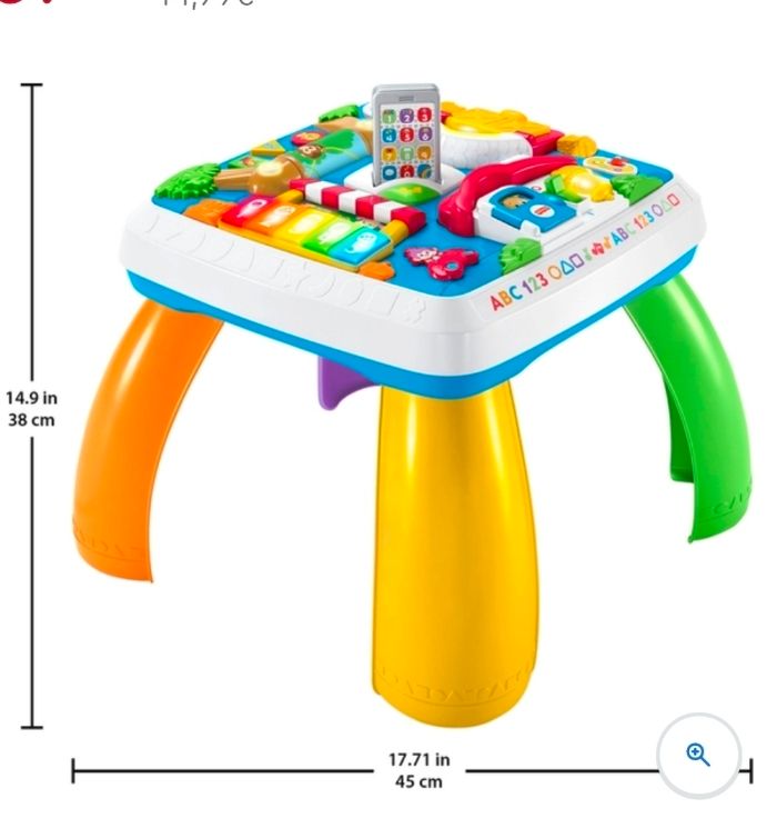 Fisher-Price Table d'activité table de jjeu éducative
Français et Anglais - photo numéro 7