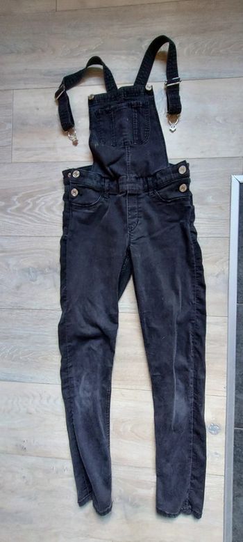 Salopette noire H&M, taille 11/12 ans, peu mise