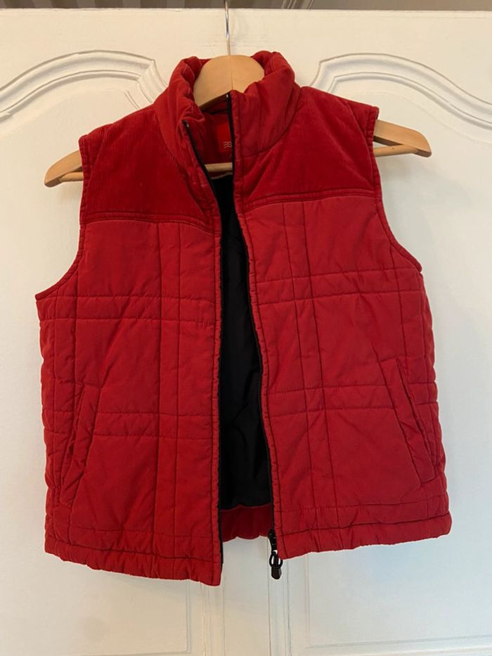 Veste matelassée sans manches rouge Esprit - photo numéro 4