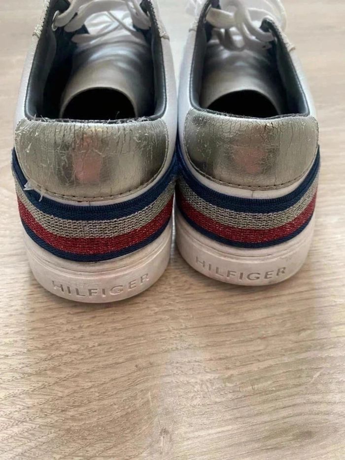 Baskets blanches Tommy Hilfiger - photo numéro 4