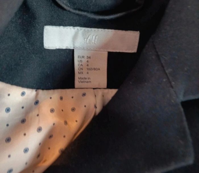 Veste tailleur H&M taille 34 - photo numéro 4