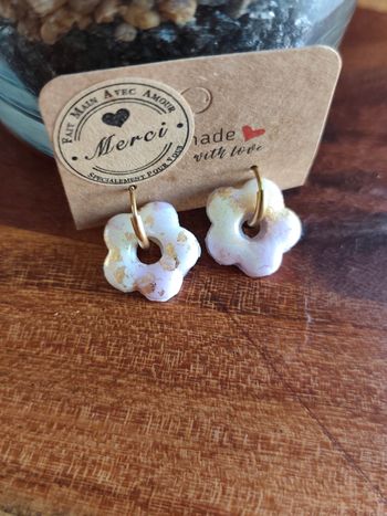 Boucle d'oreille pampilles 