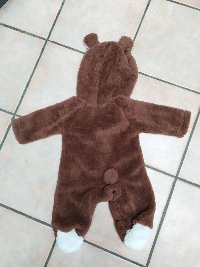 Combinaison ourson marron - photo numéro 4