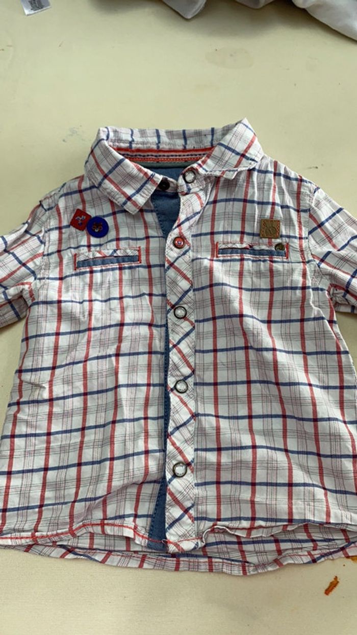 Chemise 12 mois
