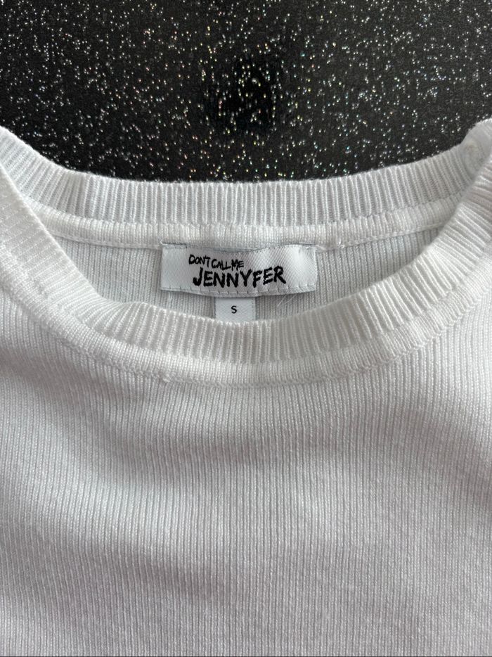 Jennyfer - lot 4 t-shirt mc taille S - photo numéro 7