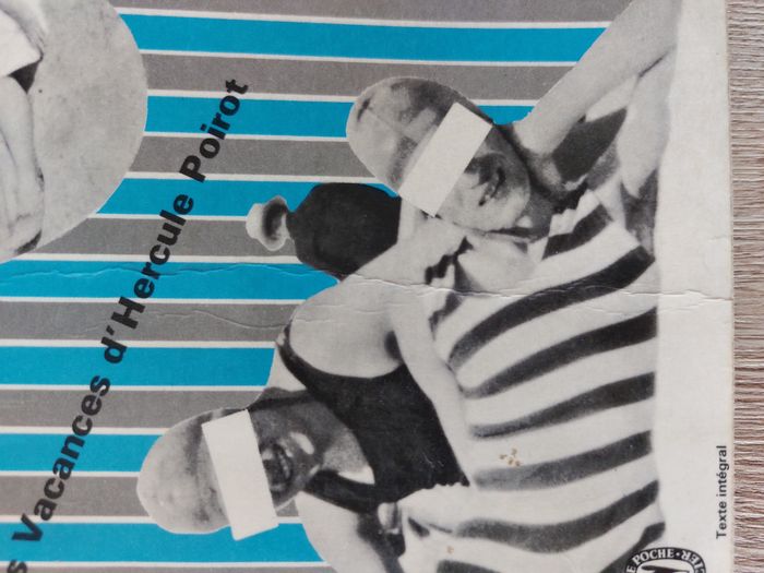 Livre "Les vacances d'Hercule Poirot" Agatha Christie poche vintage - photo numéro 2