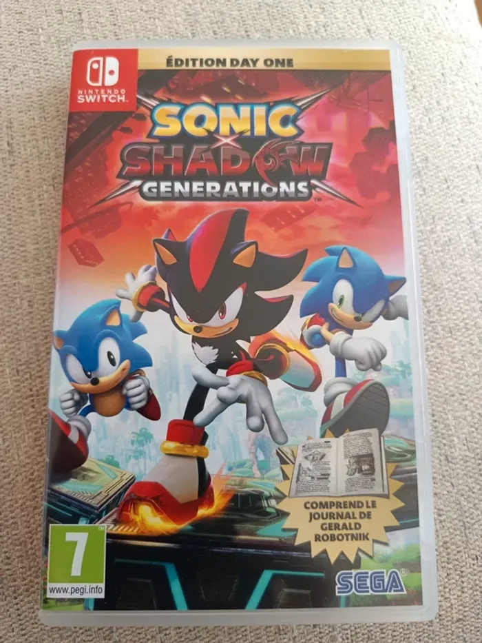 Sonic x shadow generations switch
