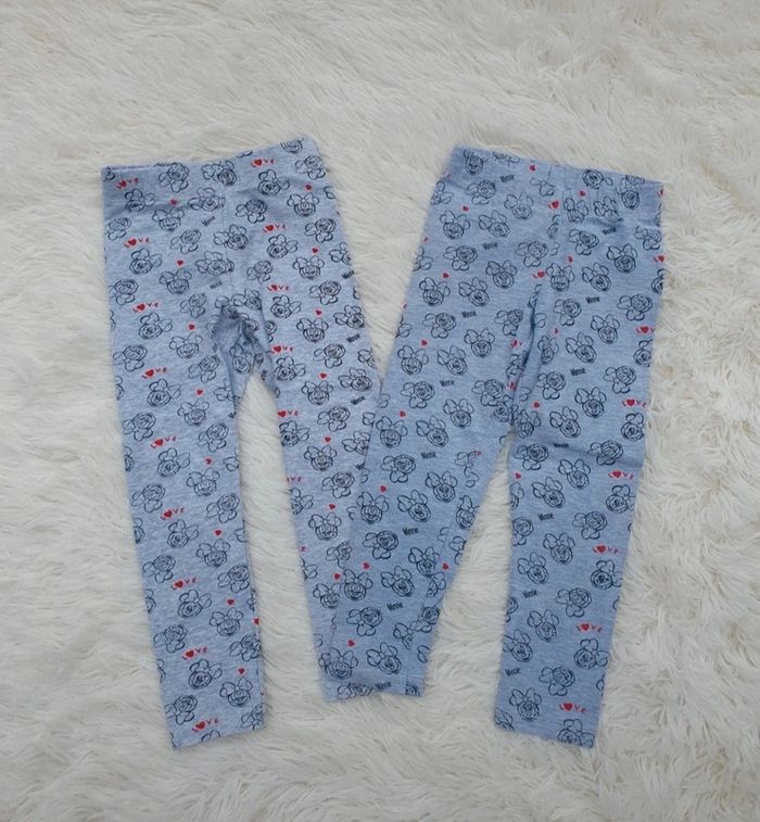 Lot de 2 leggings taille 3 ans