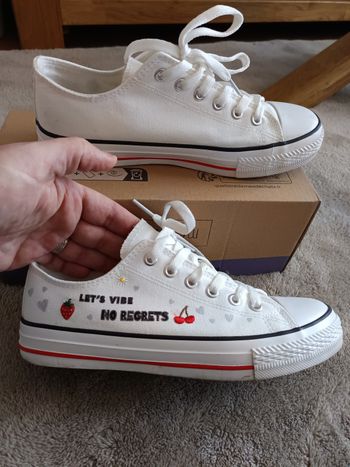 Basket style converse