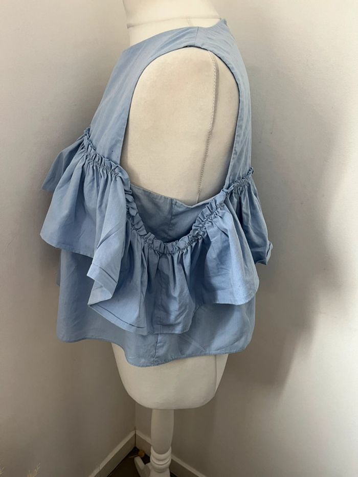 Blouse épaules dénudées Zara L - photo numéro 2