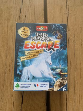 Jeu défi nature escale légendes et mythologies neuf Bioviva
