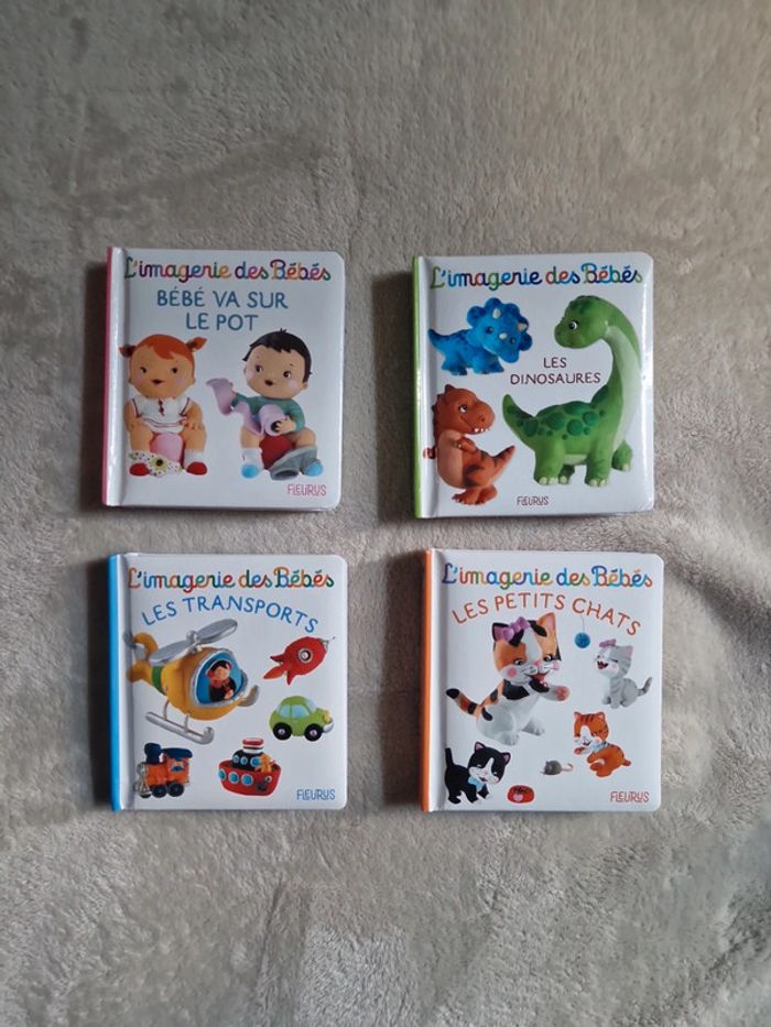 4 📚 livres l imagerie des bébés neuf