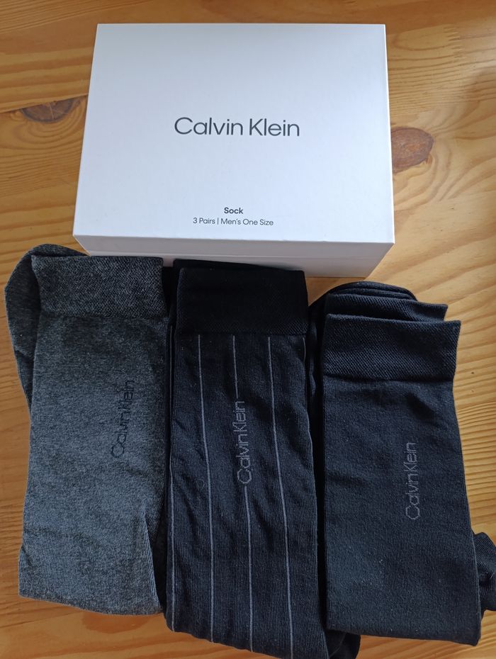 Coffret chaussettes neuves Calvin Klein - photo numéro 4