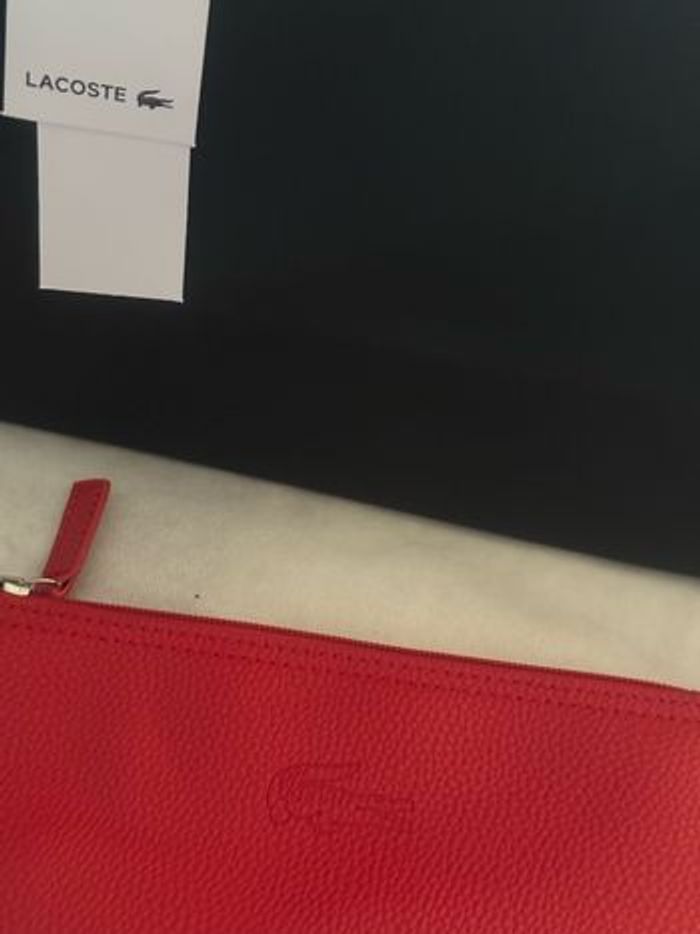 Sac réversible Lacoste rouge - photo numéro 3