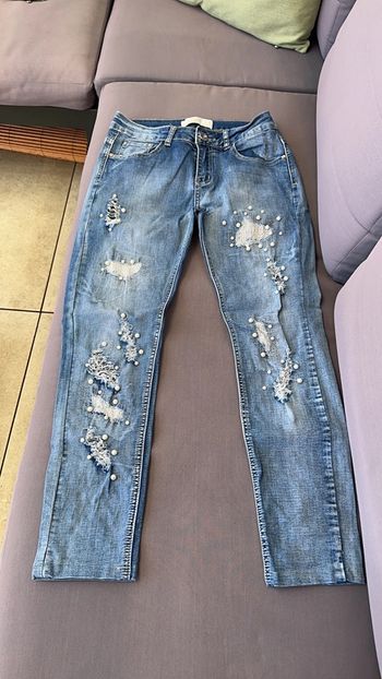 Jean perle taille 36