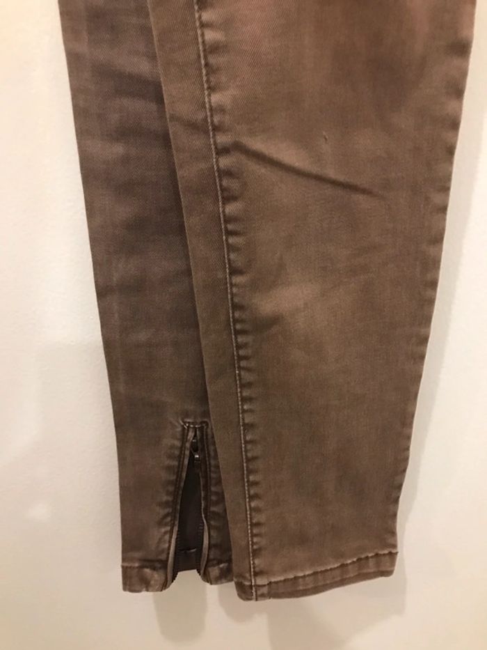 Pantalon cours etam regular marron taille XS - photo numéro 3