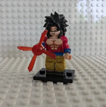 Figurine Dragon Ball GT : Goku SSJ4, style lego