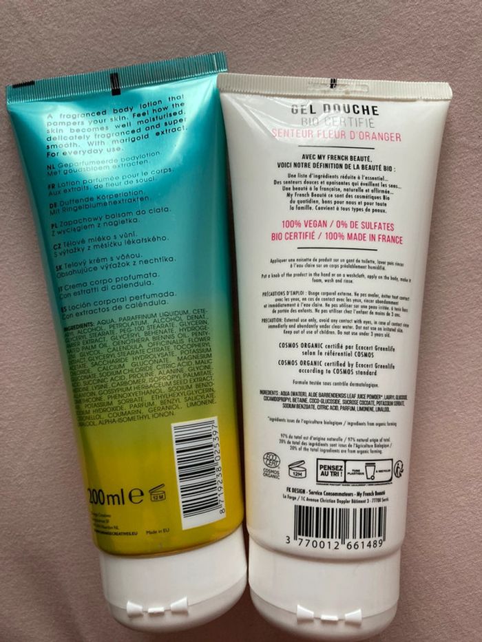 Soins corps gel douche et crème corps - photo numéro 4