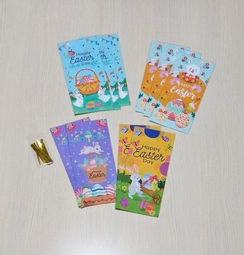 Lot de 10  sachets pour pâques