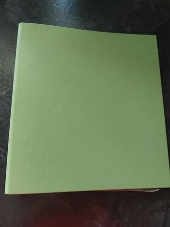 Classeur exacompta 17×22 cm 2 anneaux vert