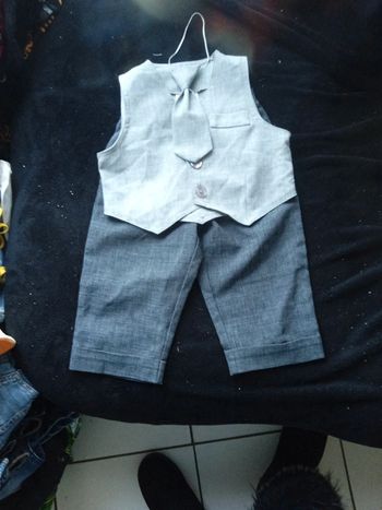 Costume 3 pièces 74 cm